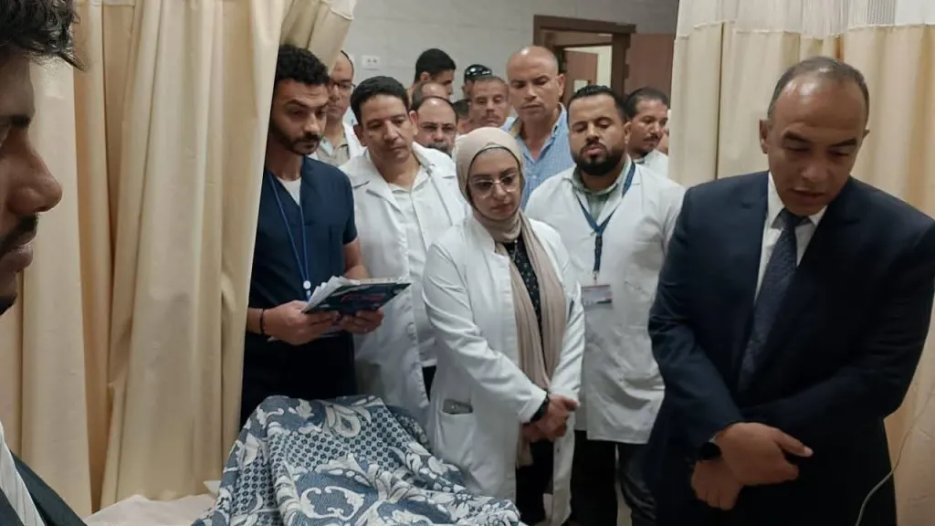  حادث انقلاب أتوبيس بسمالوط