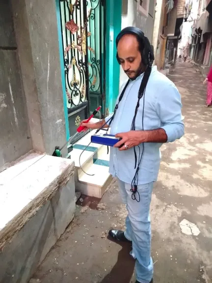 أثناء العمل 