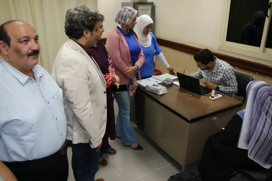 أثناء العمل 