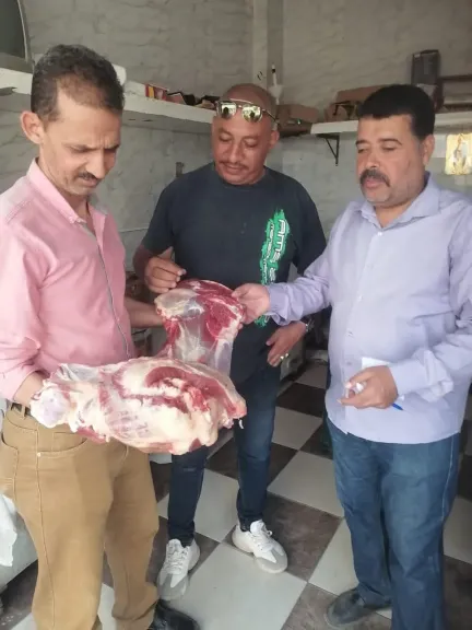 حملات تموينية بالمنيا 