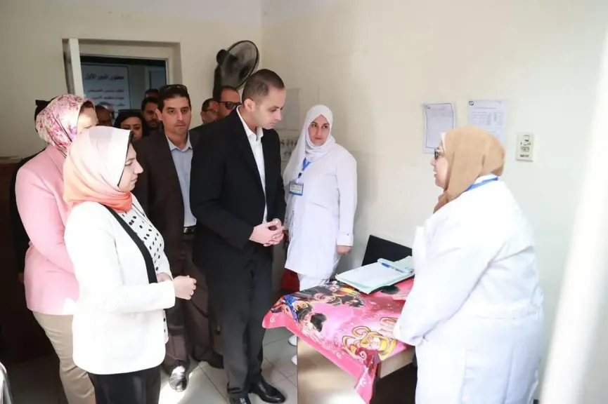 جانب من الزيارة 