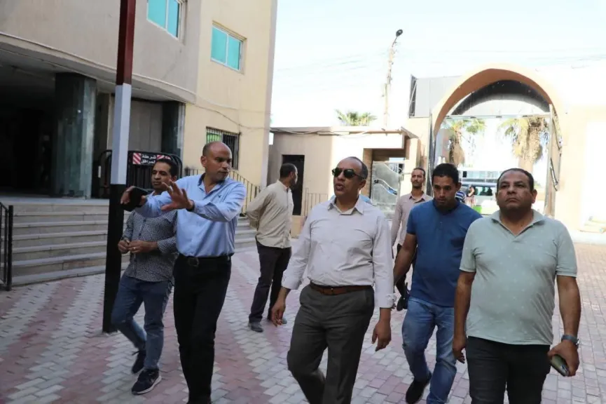    بنائب المنيا يتفقد مشروعات خدمية 
