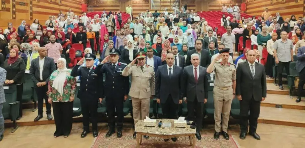 احتفال ذكرى نصر أكتوبر الـ52 بالمنيا