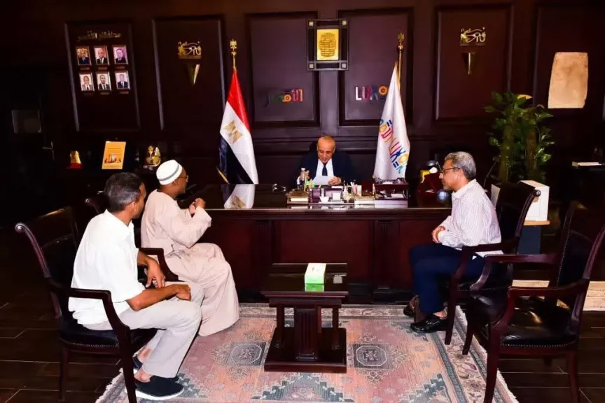 جانب من اجتماع أهالي الأقصر 