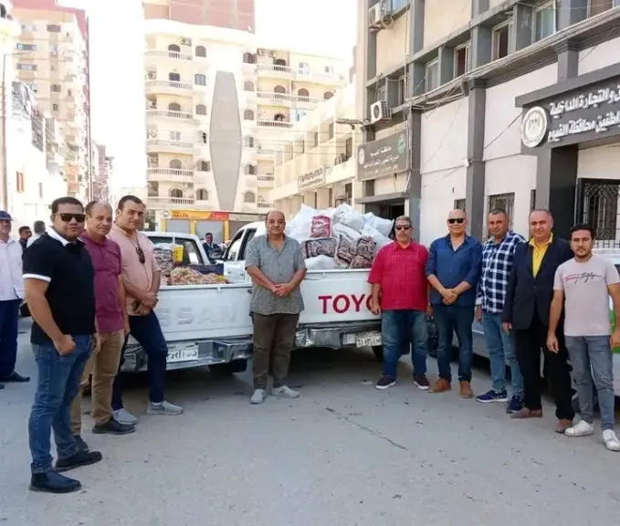 طن ونص دجاج فاسد في الفيوم 