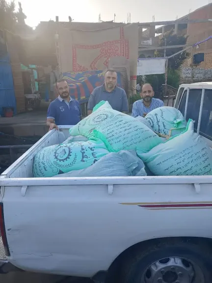 حملات تموينية بالمنيا 