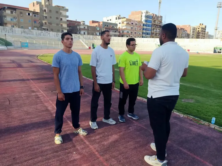 أثناء التدريب 
