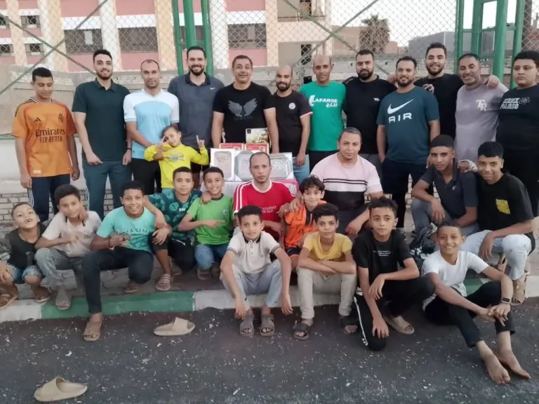 أثناء الاحتفال 