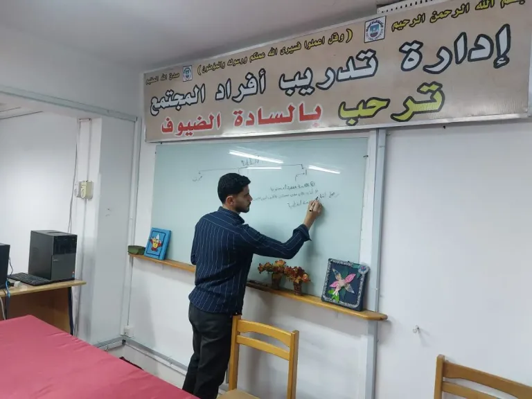 جانب من البرنامج التدريبي 