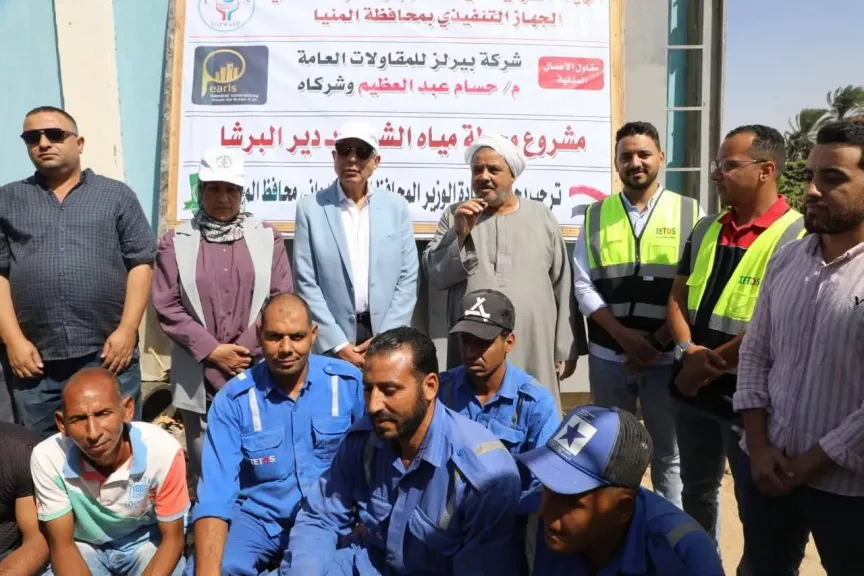  جولة ميدانية لمتابعة سير العمل بالمحطة