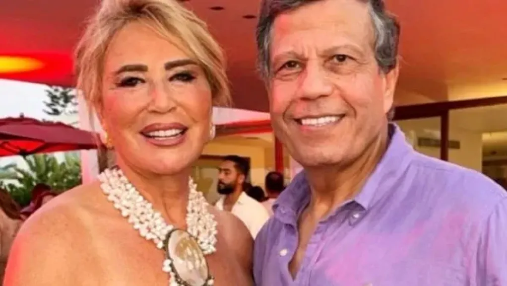 إيناس الدغيدي وزوجها