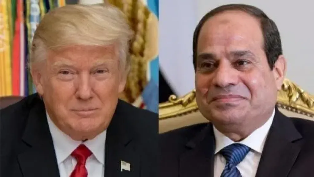 عبد الفتاح السيسي وترامب