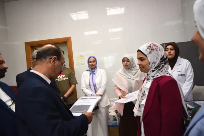 جانب من الزيارة 