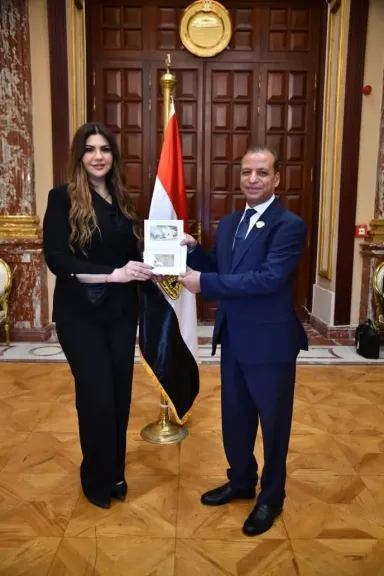  الدكتورة غادة البدوي، عضو مجلس الشيوخ