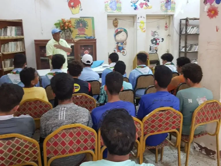 أثناء الندوة 
