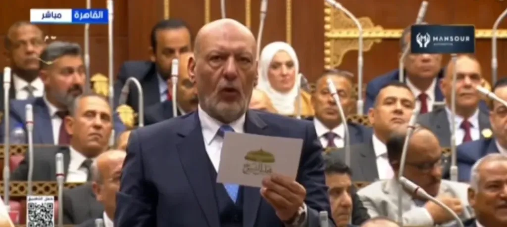 النائب المستشار حسين أبو العطا، رئيس حزب “المصريين”