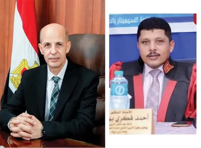 رئيس الجامعة واستاذ علم النفس 