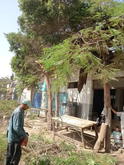 أثناء العمل 