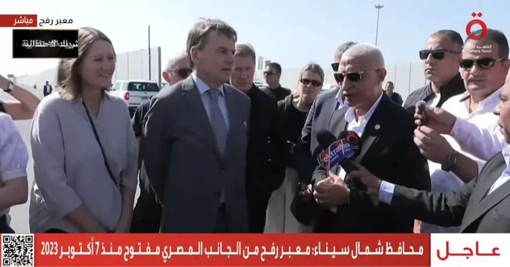 اللواء خالد مجاور، محافظ شمال سيناء