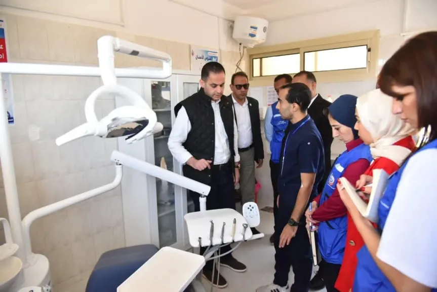 جانب من الزيارة 