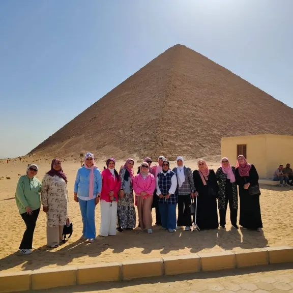 جانب من الزيارة 