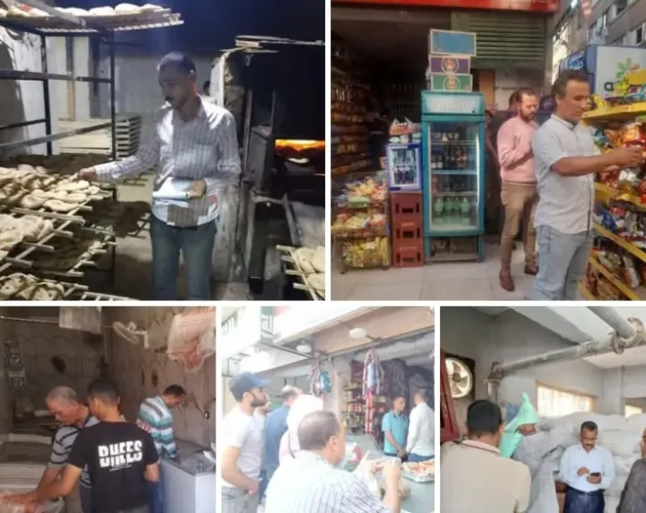 حملات تموينية بمراكز المنيا 