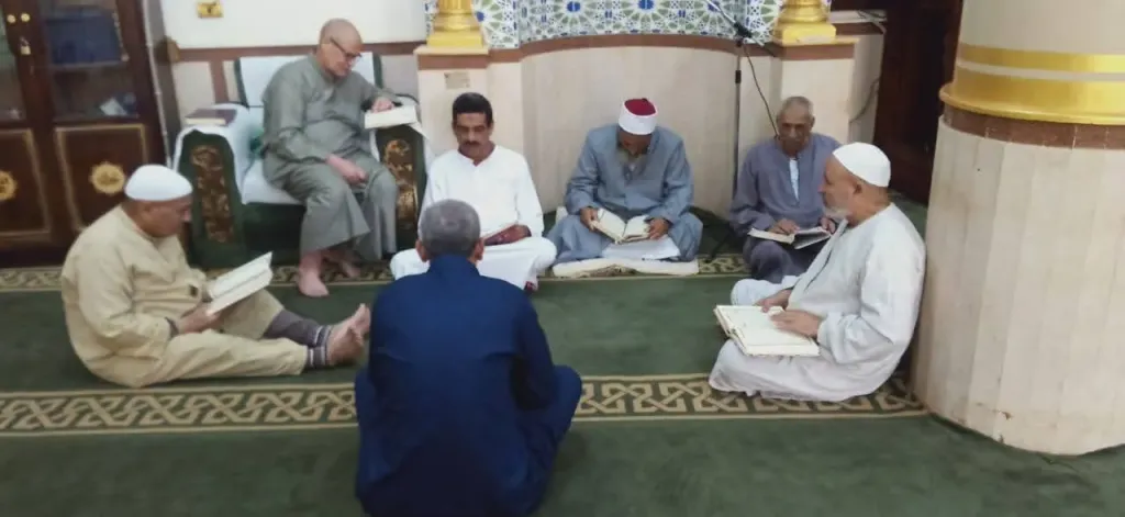 أثناء التلاوة
