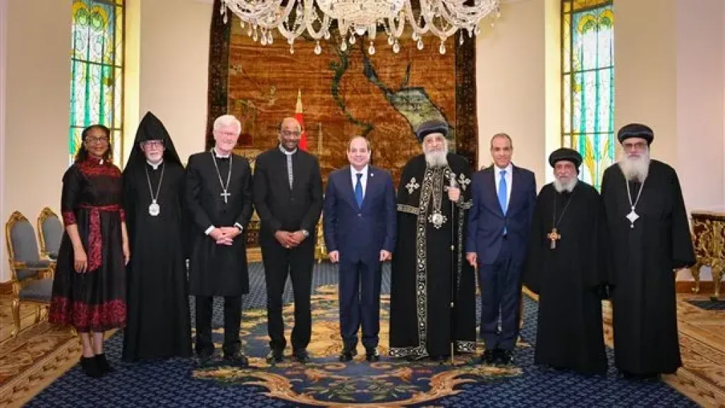 عبد الفتاح السيسي والبابا تواضروس