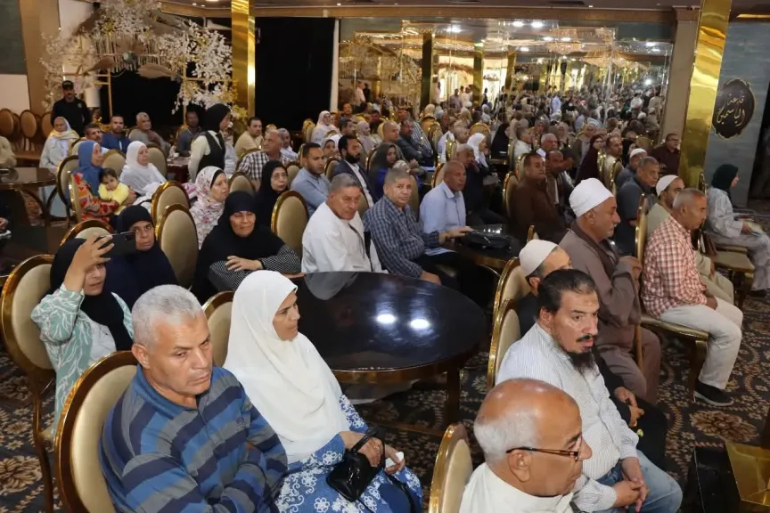 أثناء الاحتفالية 