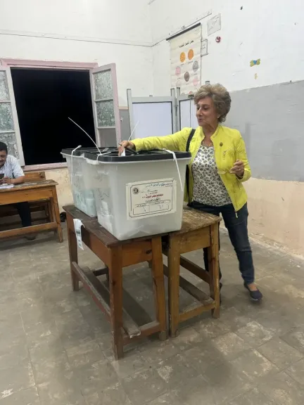 النائبة الدكتورة ندى ألفي ثابت