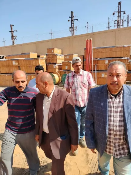  جولة تفقدية لتعزيز كفاءة الشبكات
