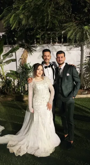 الكابتن عادل أيمن الناجي والكابتن حبيبة جمال حسن