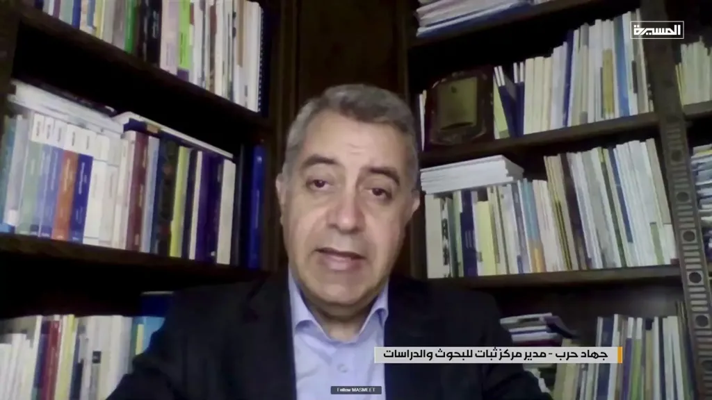 جهاد حرب  مدير مركز ثبات للبحوث