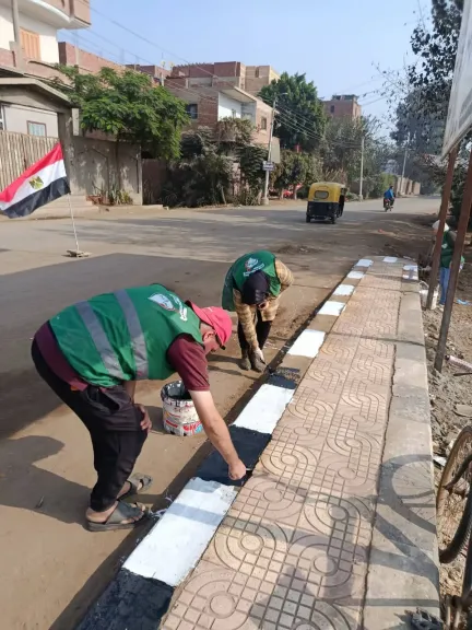 حملة نظافة بقرية تفهنا العزب 