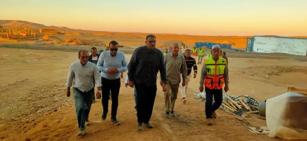 إنشاء محطة مفاتيح السد العالي