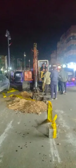 تسريب غاز في نهطاي
