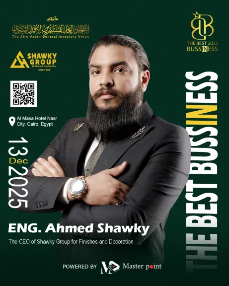 المهندس أحمد شوقي رئيس مجلس إدارة شركة شوقي جروب للتشطيبات
