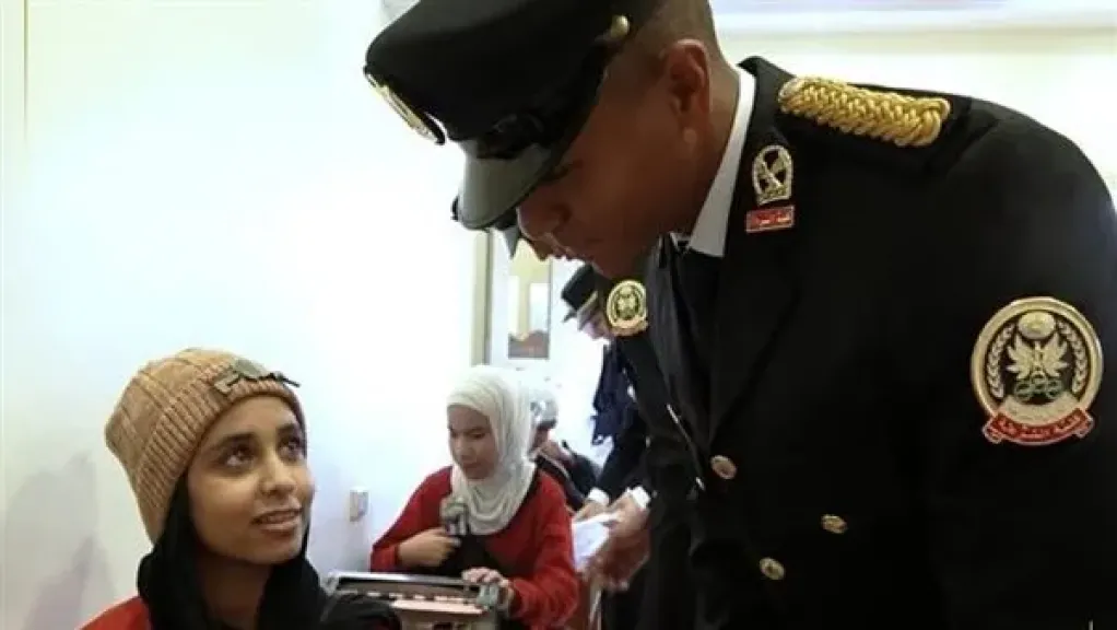 جانب من المشاركه في الاحتفال 