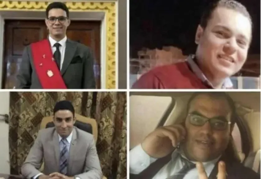 مصرع أربعة قضاة بحادث مروع بالمنيا