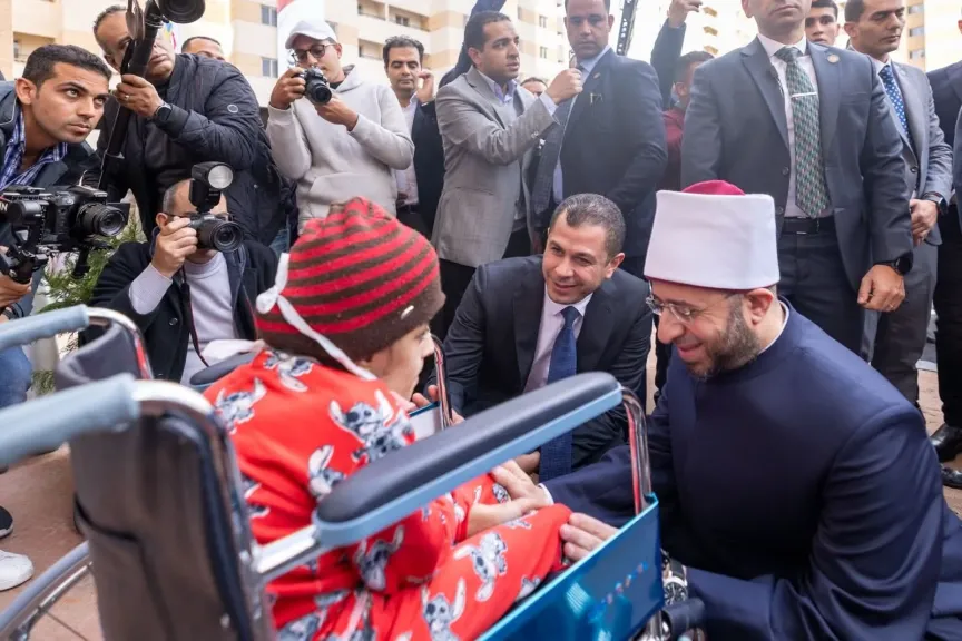 جانب من القافلة 