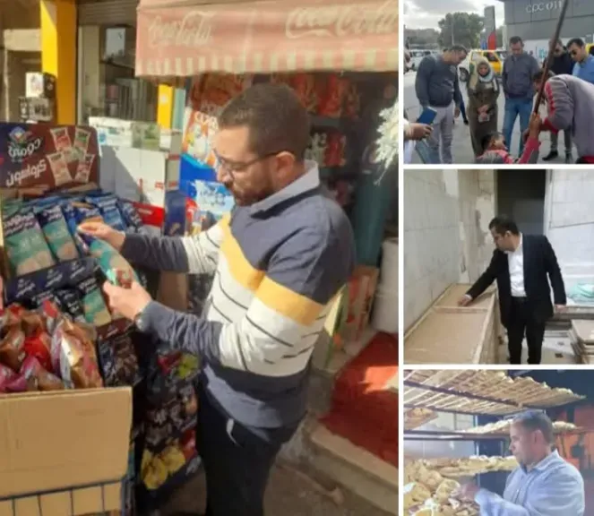 حملات تموينية مكثفة بالمنيا 