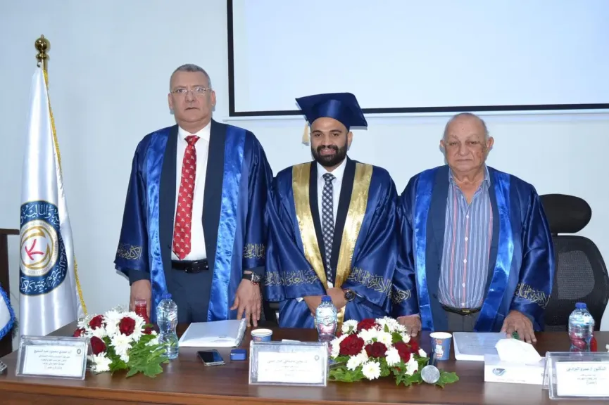 أمين تنظيم الجيل يهنئ شادي حسام بحصوله على الدكتوراه المهنية في إدارة الأعمال