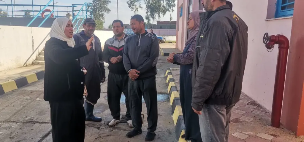 جانب من المتابعة 