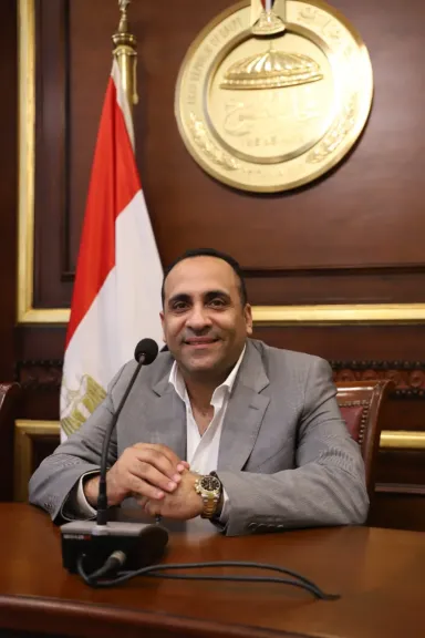  النائب نادر يوسف نسيم عضو مجلس الشيوخ
