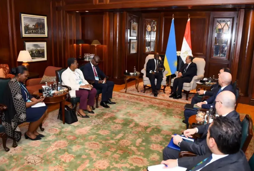 وزير الخارجية يؤكد دعم مصر لتعزيز الشراكة مع رواندا والتنسيق الإفريقي المشترك