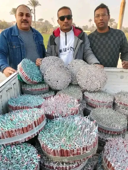 ضبط مصنع العاب ناريه 