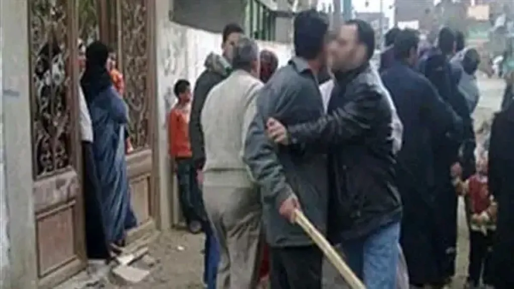 مشاجرة بين عائلتين في الفيوم 
