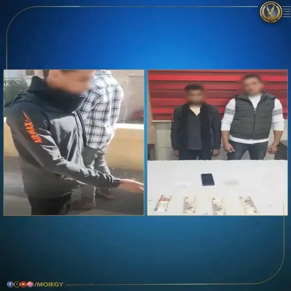 القبض على شخص أثناء توزيعه مبالغ مالية بالفيوم 
