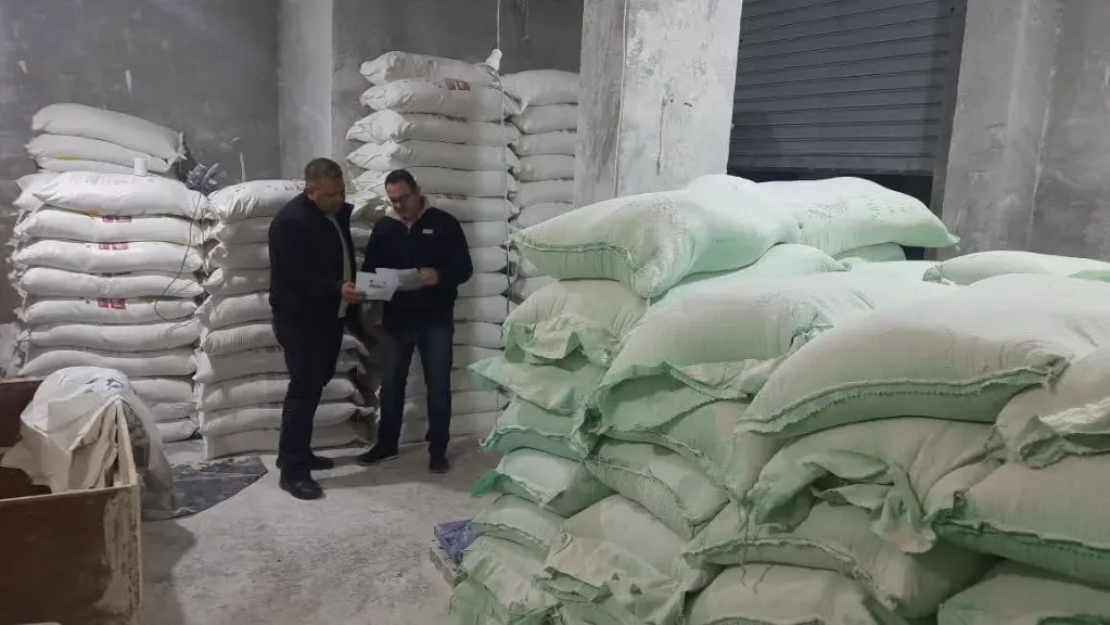 مديرية تموين الجيزة تضبط 14 طن دقيق بلدي مدعم