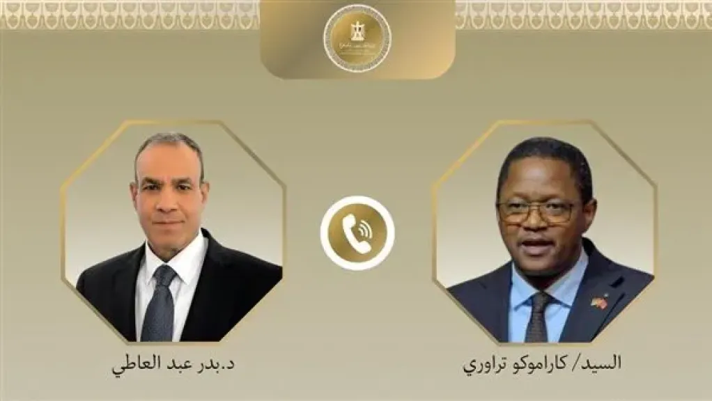 وزيران الخارجيه المصري والبوركيني